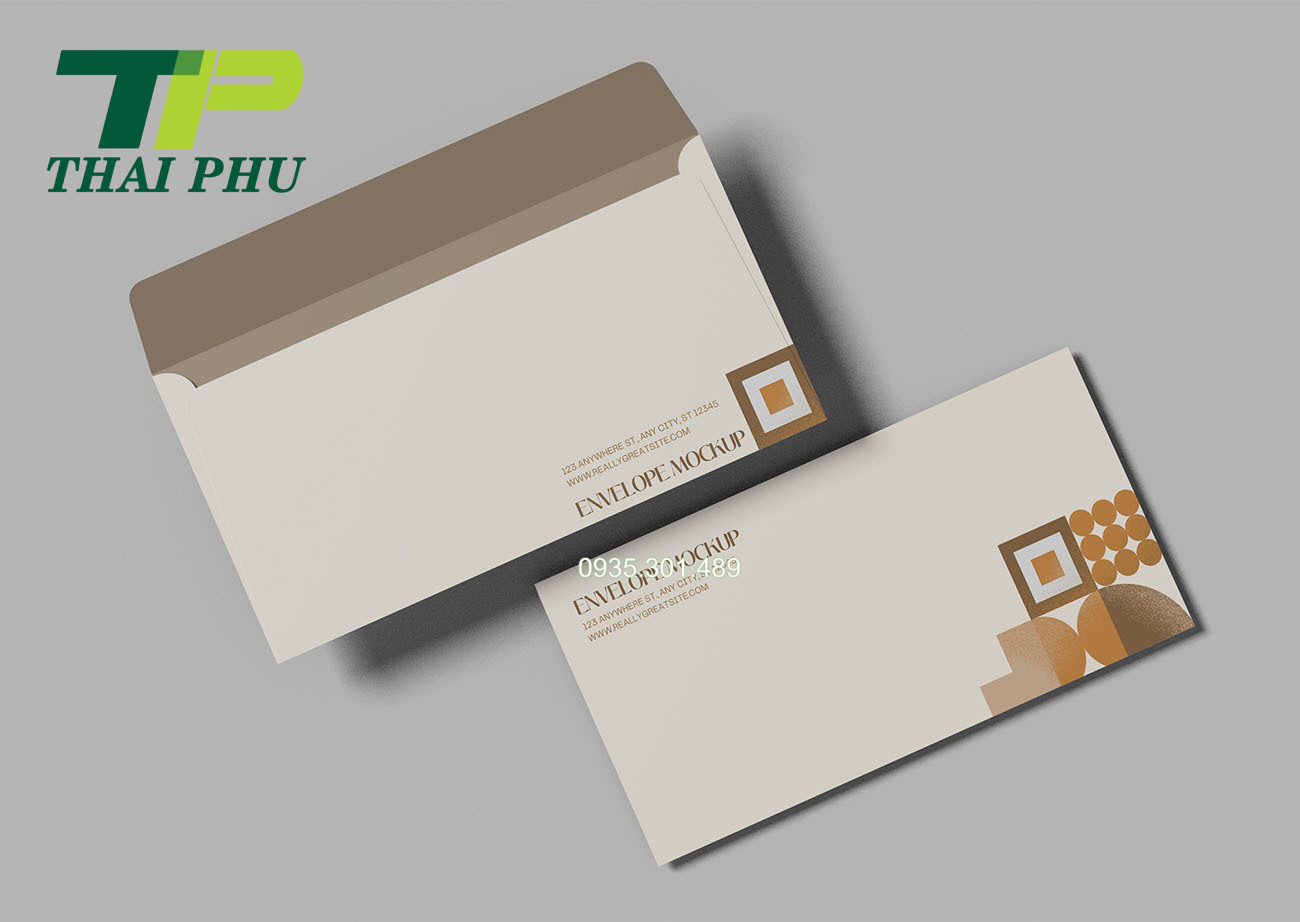 Phong Bì Thư Mời Thiết Kế Riêng