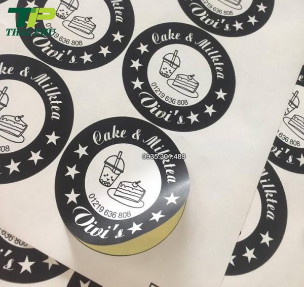 Thiết Kế Và In Decal Giấy