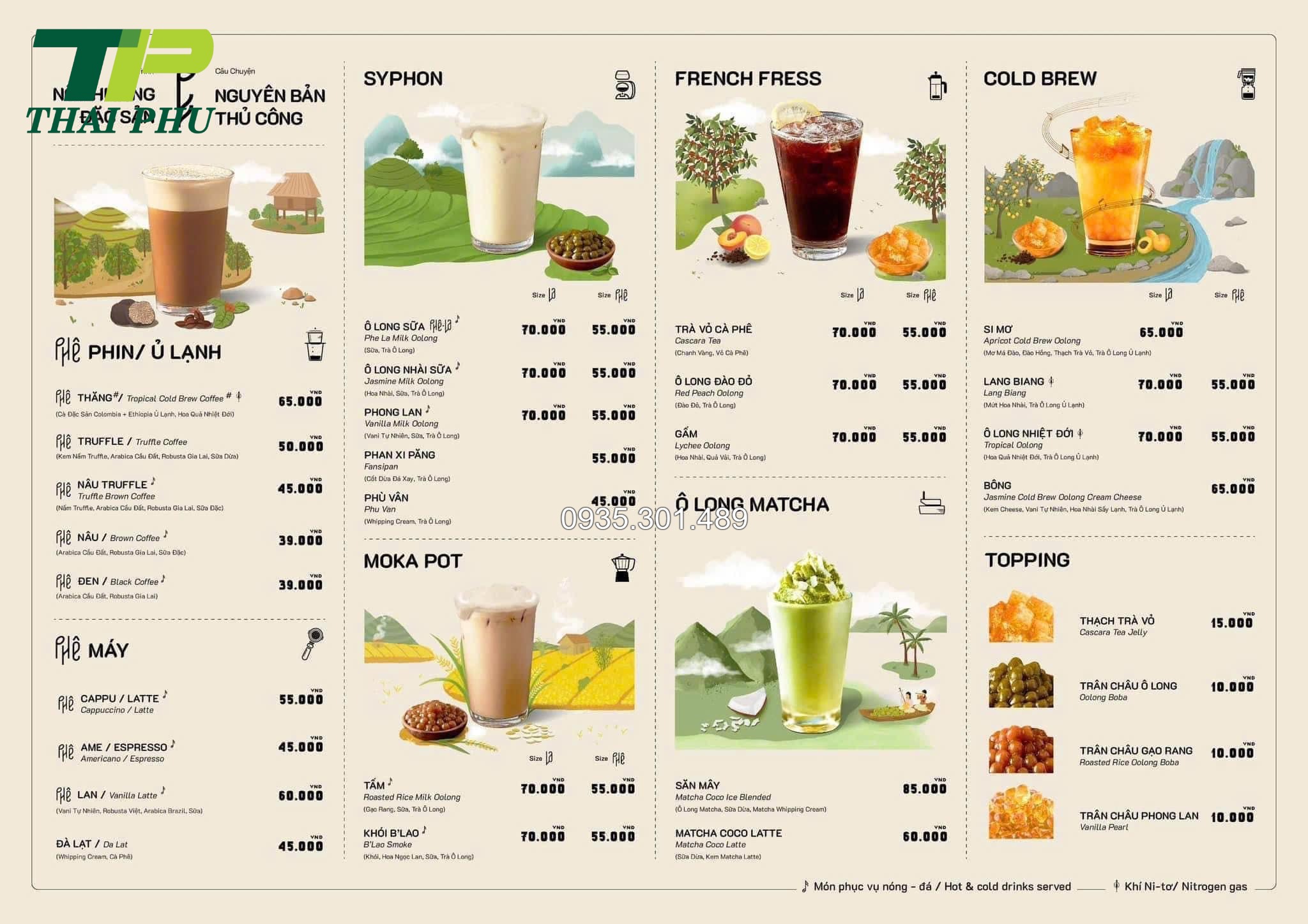Thiết Kế & In Menu Nước Giải Khát Đẹp – Thu Hút Khách