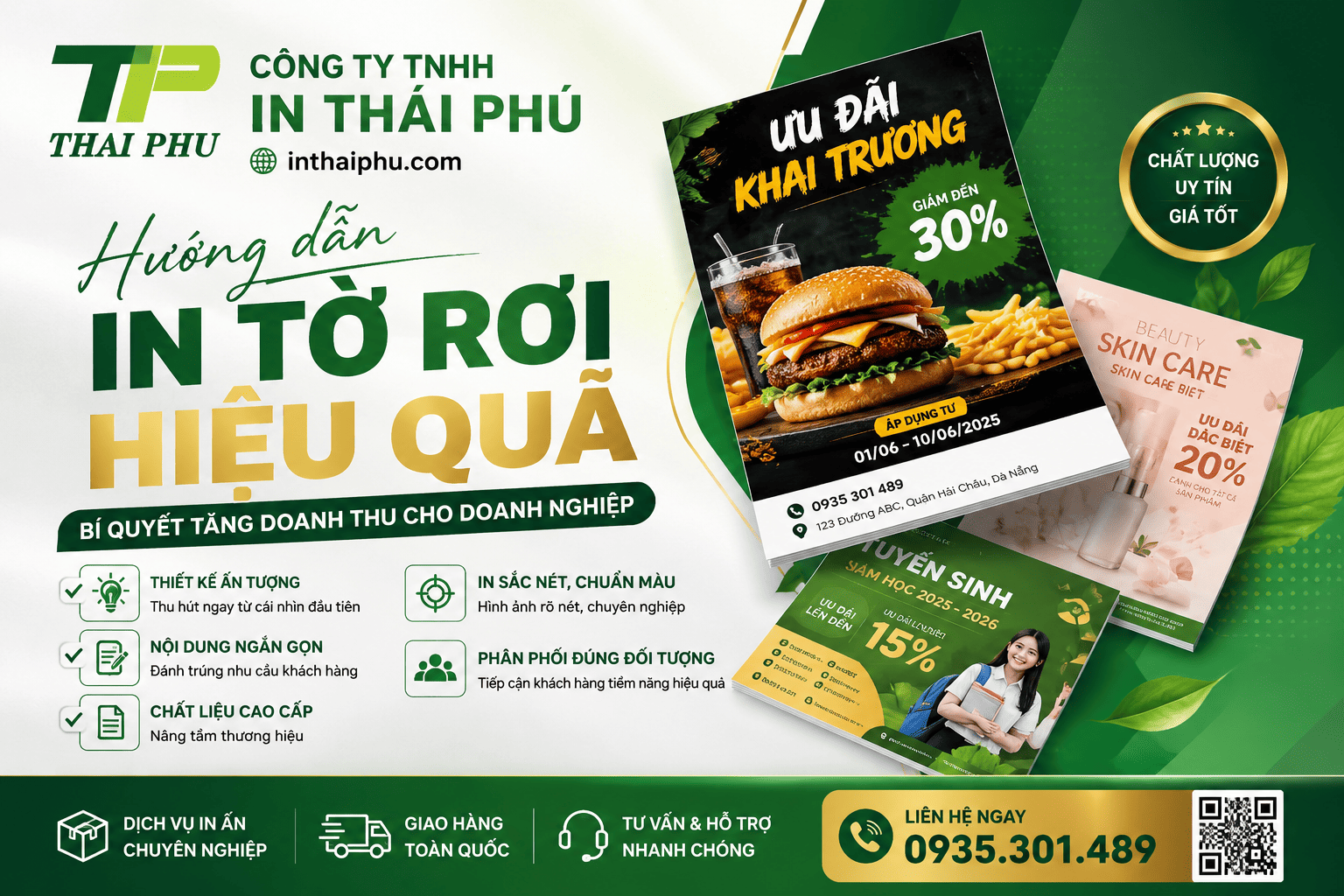 Hướng Dẫn In Tờ Rơi Hiệu Quả